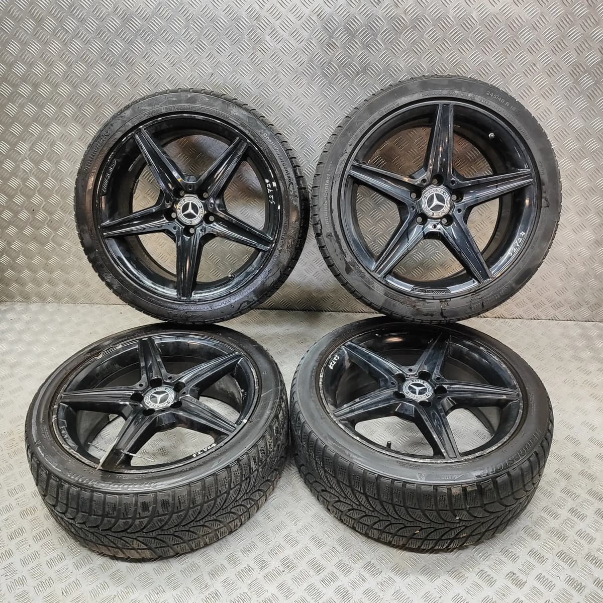 MERCEDES-BENZ C W205 Alloy Wheel Set A2054011200 2.1 Diesel 125kw 2017 29862044