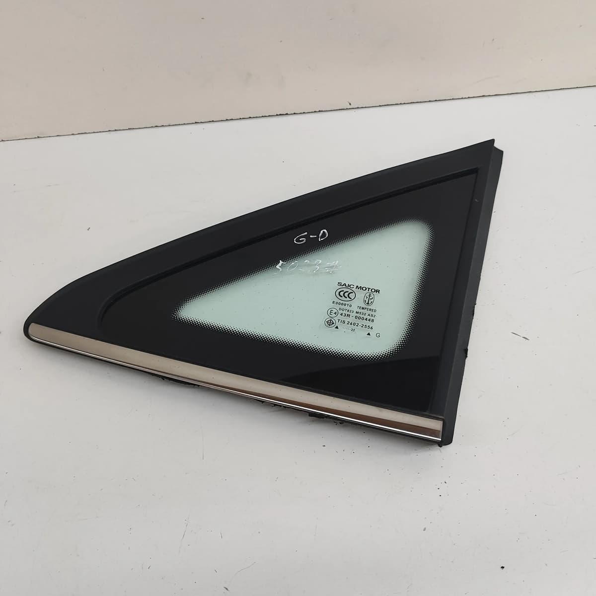MG ZS SUV Rear Right Quarter Window 43R-000448 Electricity 115kw 2024 29919677