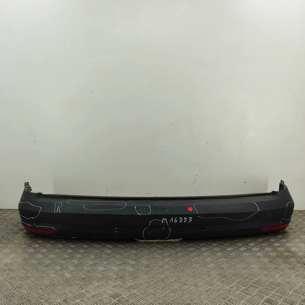 VW CADDY MK4 Furgon SAA, SAH Rear Bumper 2K5807363 2.0 Diesel 2016 29953735