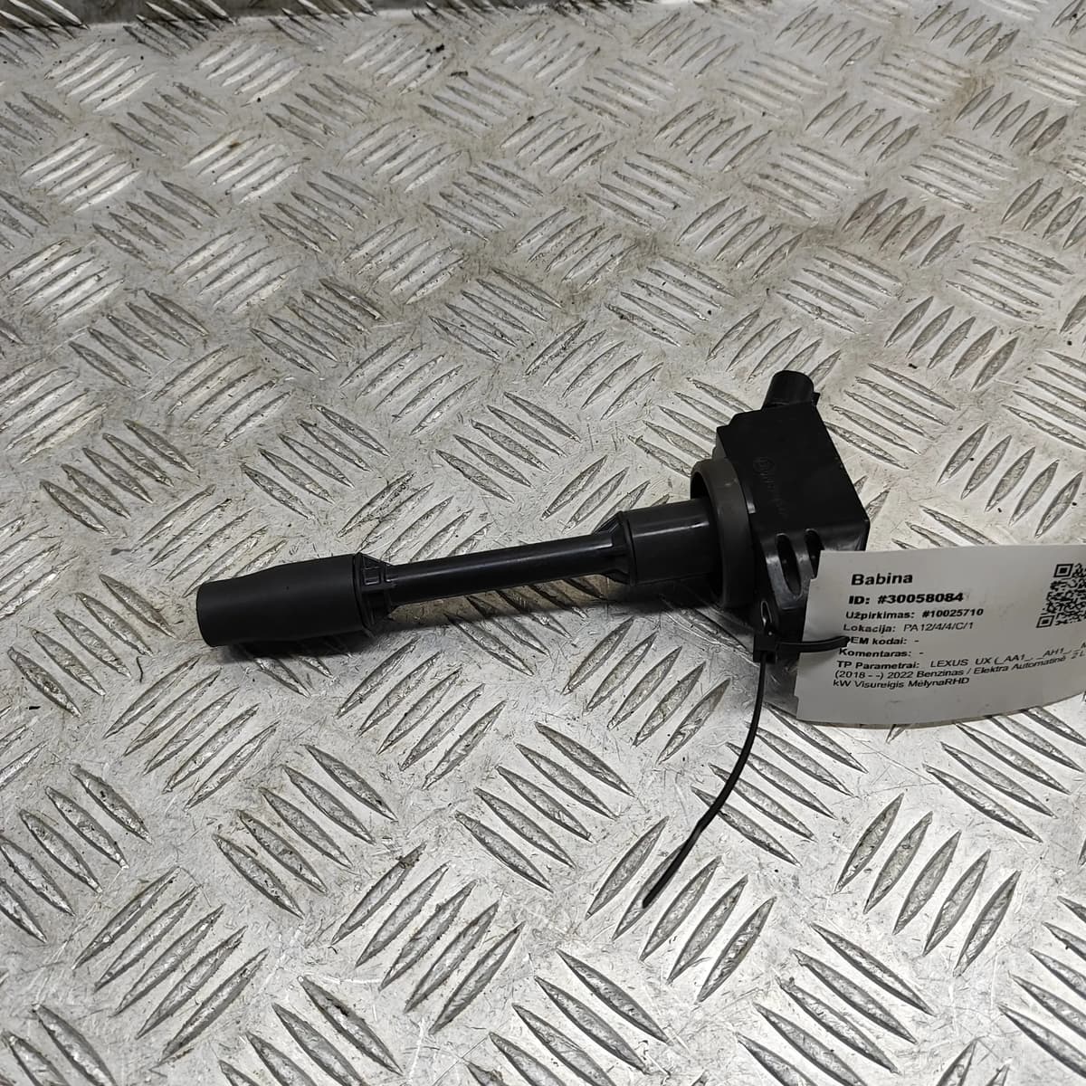 LEXUS UX High Voltage Ignition Coil 90919-02277 2.0 Hybrid 112KW 2022 30058084