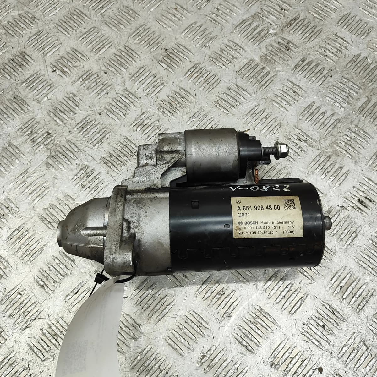 MERCEDES-BENZ GLC C253 Starter Motor A6519064800 2.1 Diesel 125kw 30119514