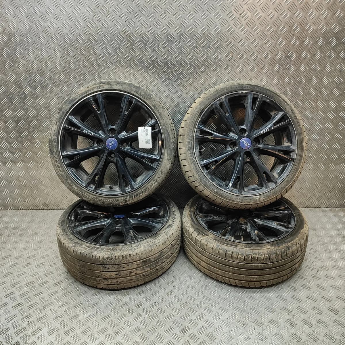 FORD FIESTA Mk6 Alloy Wheel Set R17 CIBC-YA 1.0 Petrol 92kw 2016 30273368