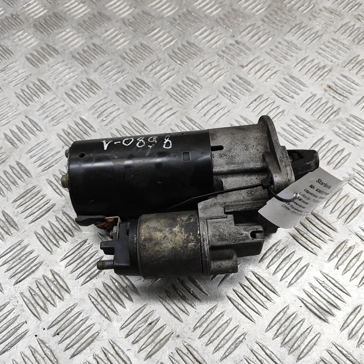 OPEL Vauxhall INSIGNIA A Sedan G09 Starter Motor 55572065 2.0 Diesel 118kW 2012