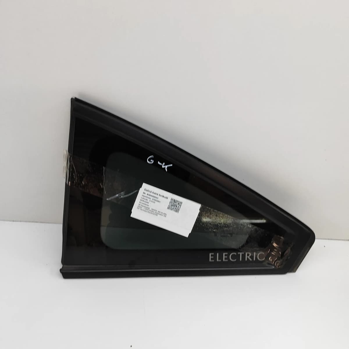 MAZDA MX-30 DR Rear Left Quarter Window DN4K-63-950 Electricity 105kw 30429531
