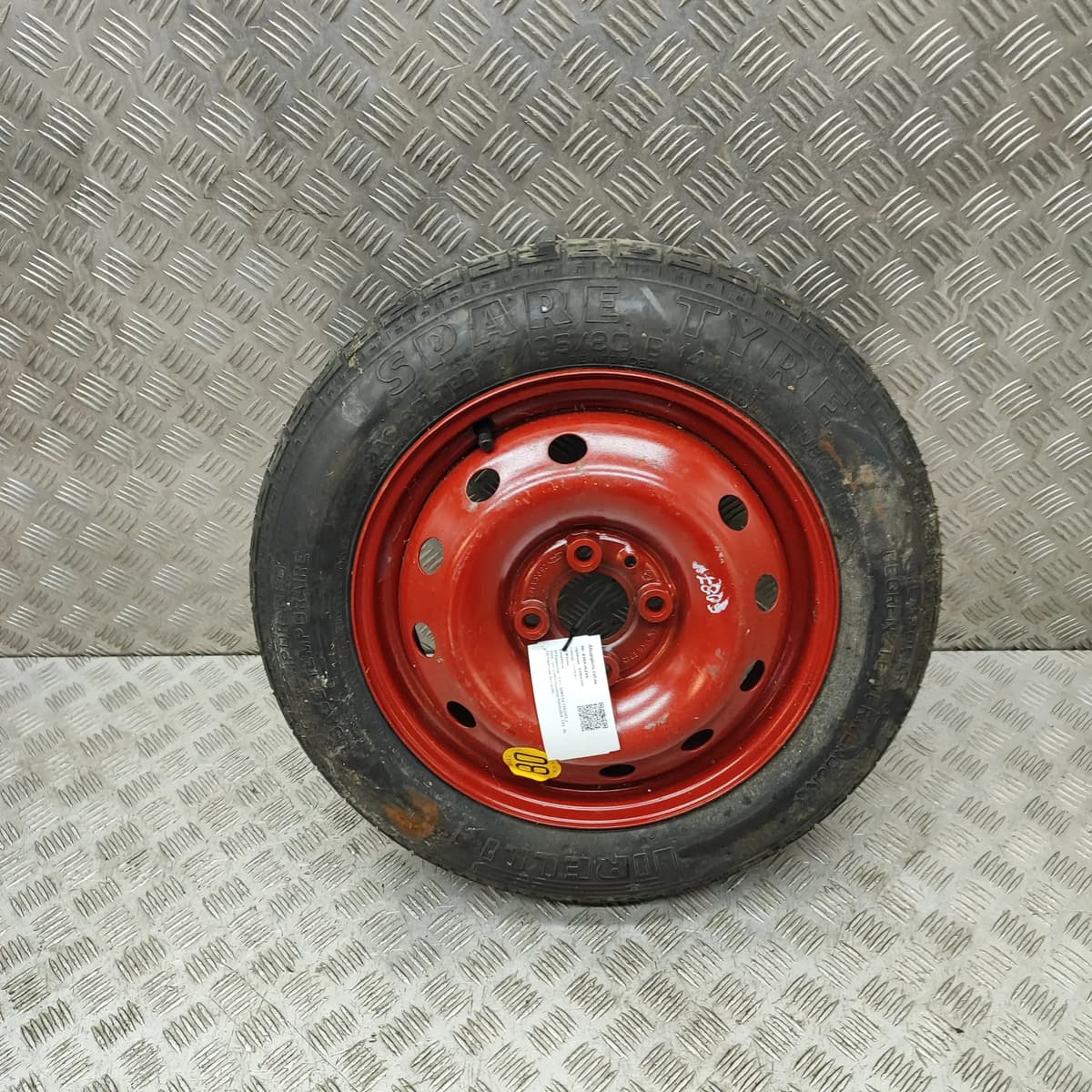 FIAT BARCHETTA 183 Spare Wheel Space Saver 2895A447 1.8 Petrol 96kw 30436216