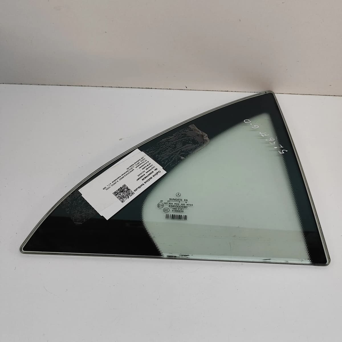 MERCEDES-BENZ S W222 V222 X222 Rear Right Quarter Window A2227300417 30479839