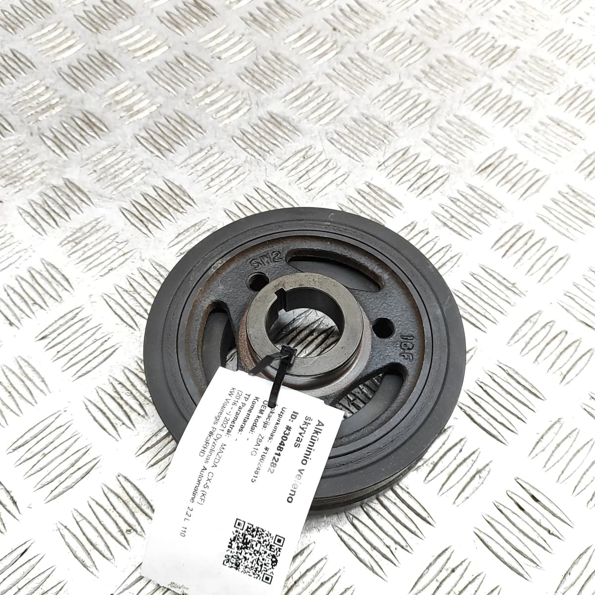 MAZDA CX-5 MK2 KF Crankshaft Pulley SH01-11-400A 2.2 Diesel 110kW 2021 30481282