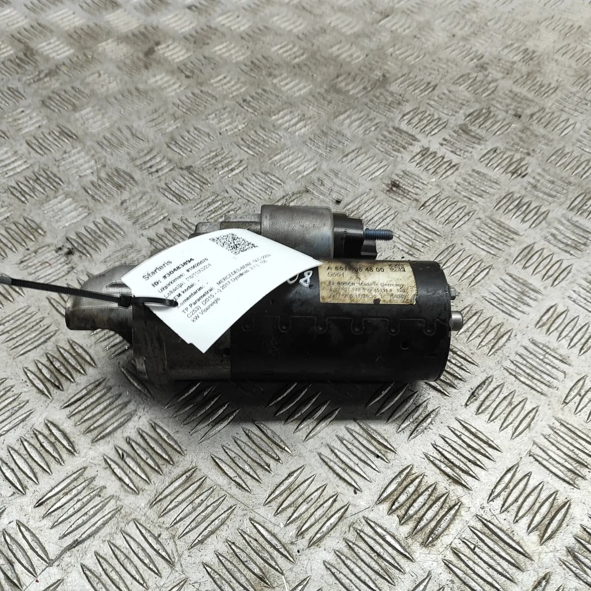 MERCEDES-BENZ GLC X253 Starter Motor A6519064800 2.1 Diesel 150kW 2017 30483894