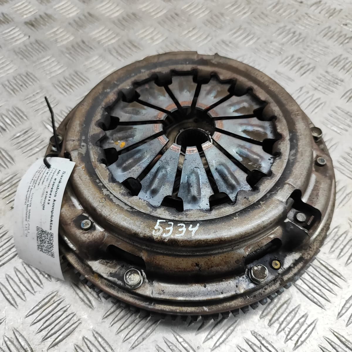 TOYOTA YARIS XP130 Clutch Kit 31210-52170 1.3 Petrol 70kw 2014 30494113