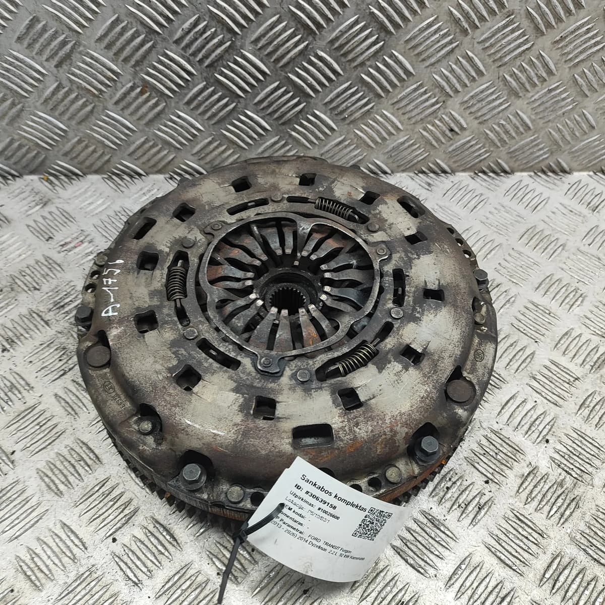 FORD TRANSIT Furgon Clutch Kit BK31-7540-AB 2.2 Diesel 92kw 2014 30639158