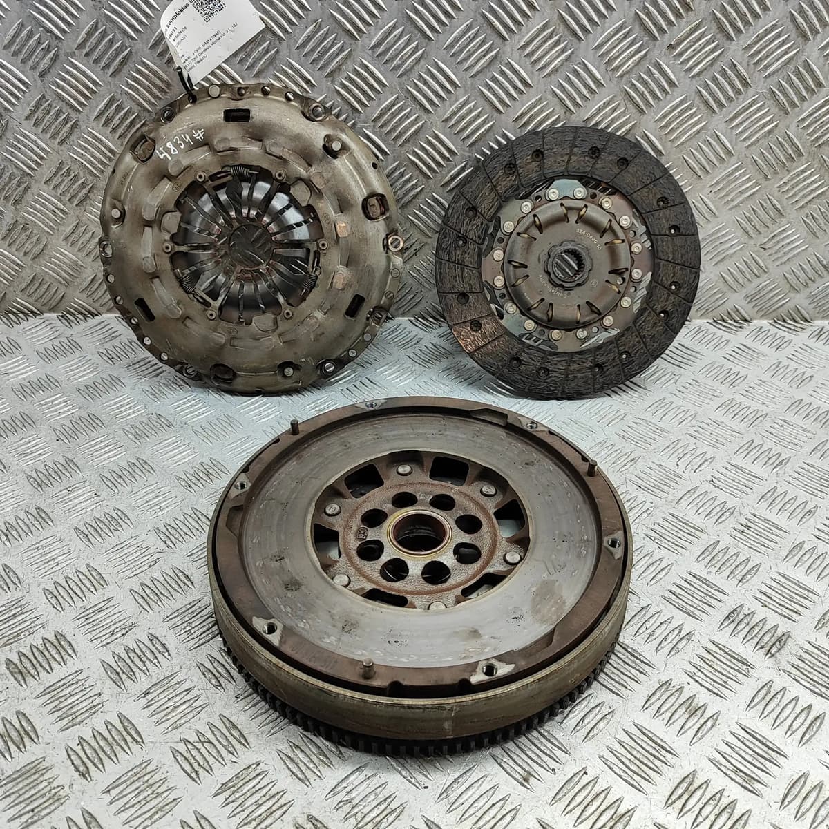 FORD S-MAX WA6 Clutch Kit 124044510 2.0 Diesel 103kw 2007 30716031