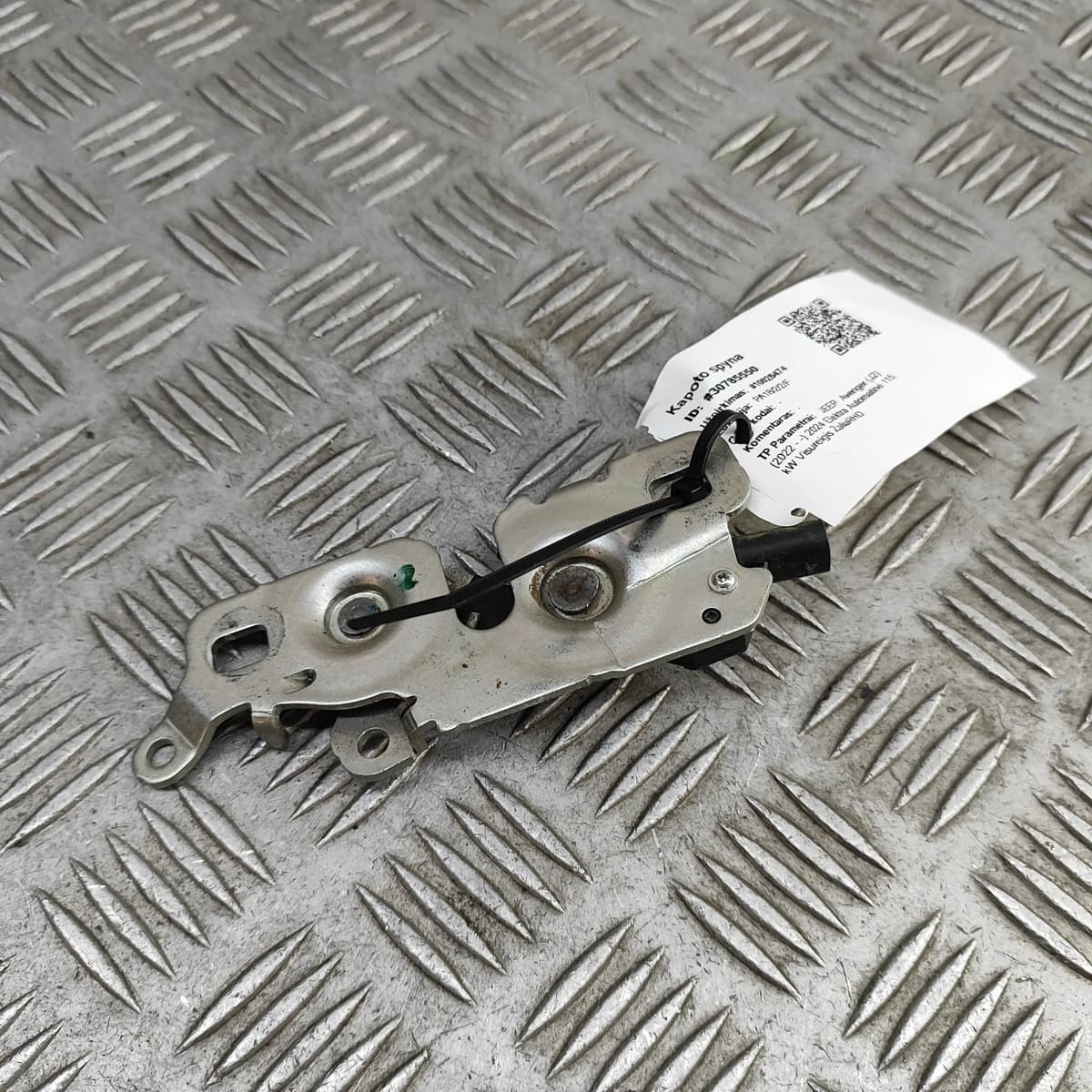 JEEP Avenger Bonnet Lock 9822710880 Electricity 115kW 2024 30785550