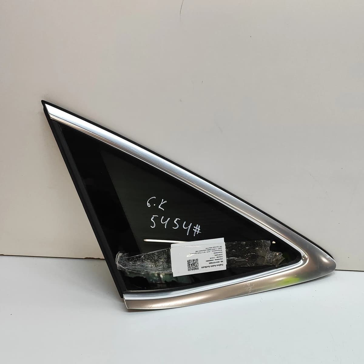 AUDI Q8 E-TRON Sportback Rear Left Quarter Window 4K4845297 Electricity 31157665