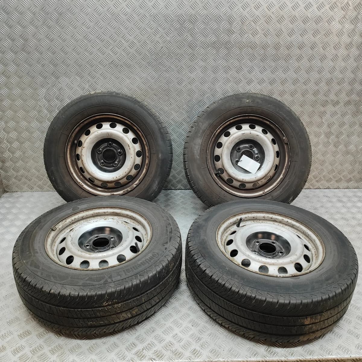 CITROËN JUMPY Furgon Alloy Wheel Set PS615002 1.6 Diesel 66kw 2008 31210261