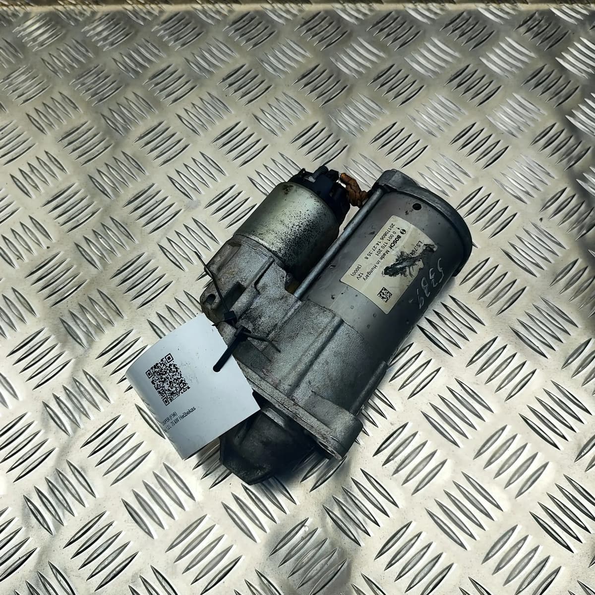 MINI COOPER F56 Starter Motor 7649090 1.2 Petrol 75kW 2013 31516952