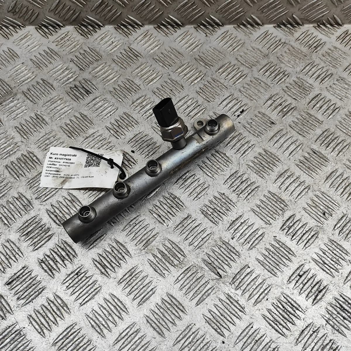 AUDI A5 8T3 Fuel Rail 059130089AJ 3.0 Diesel 176kw 2008 31517928