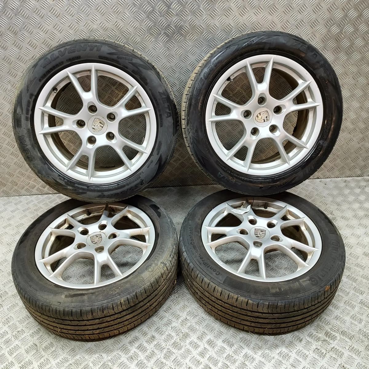 PORSCHE BOXSTER 986 Alloy Wheel Set 98636212607 2.5 Petrol 150kw 1997 31641700