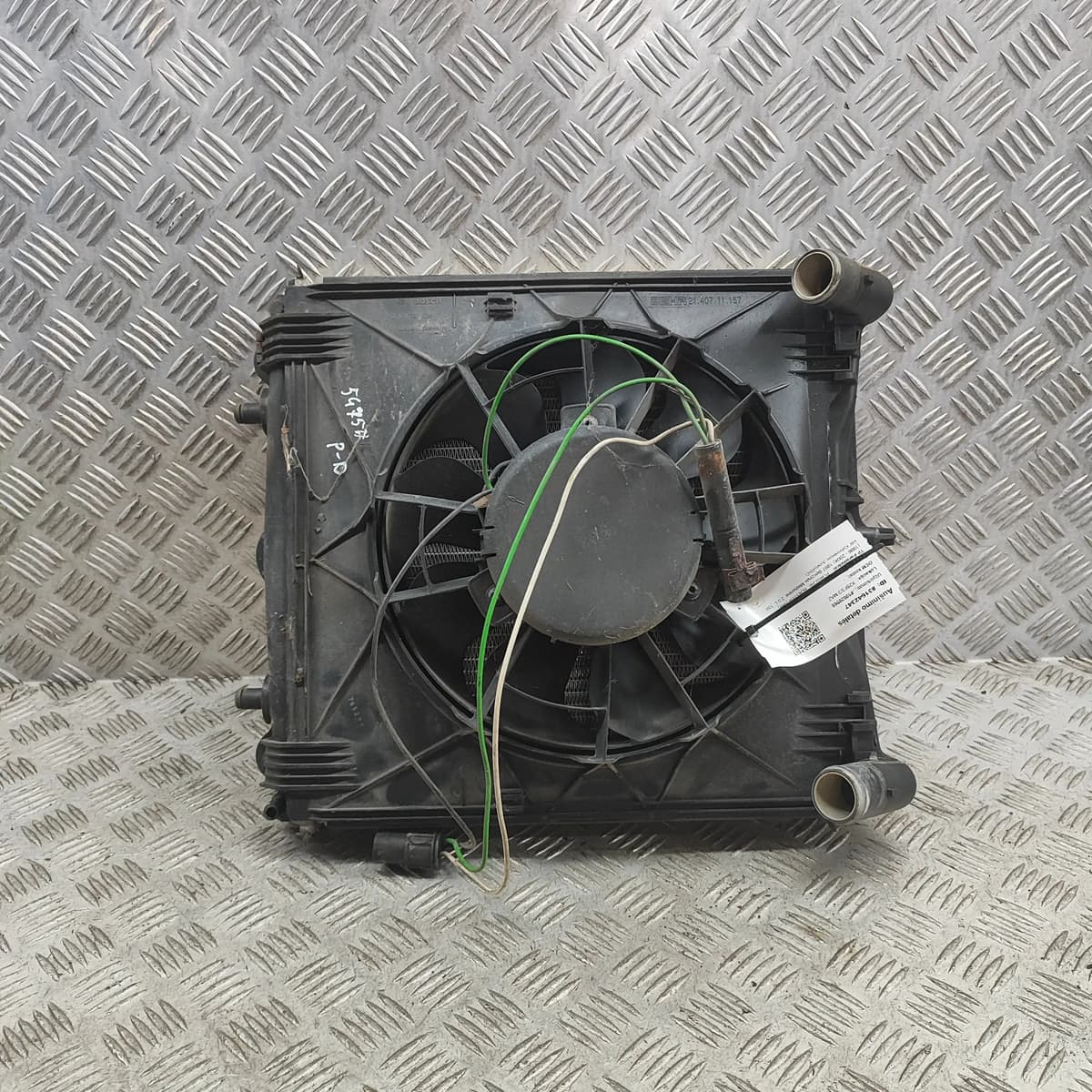 PORSCHE BOXSTER 986 Right Cooling Radiator Pack 0130303824 2.5 Petrol 150kW 1997