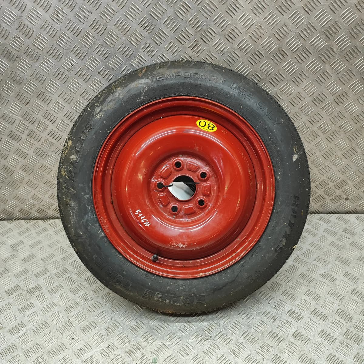 SUZUKI SX4 EY MK1 Spare Wheel Space Saver 43290-79J00 2007 31692774