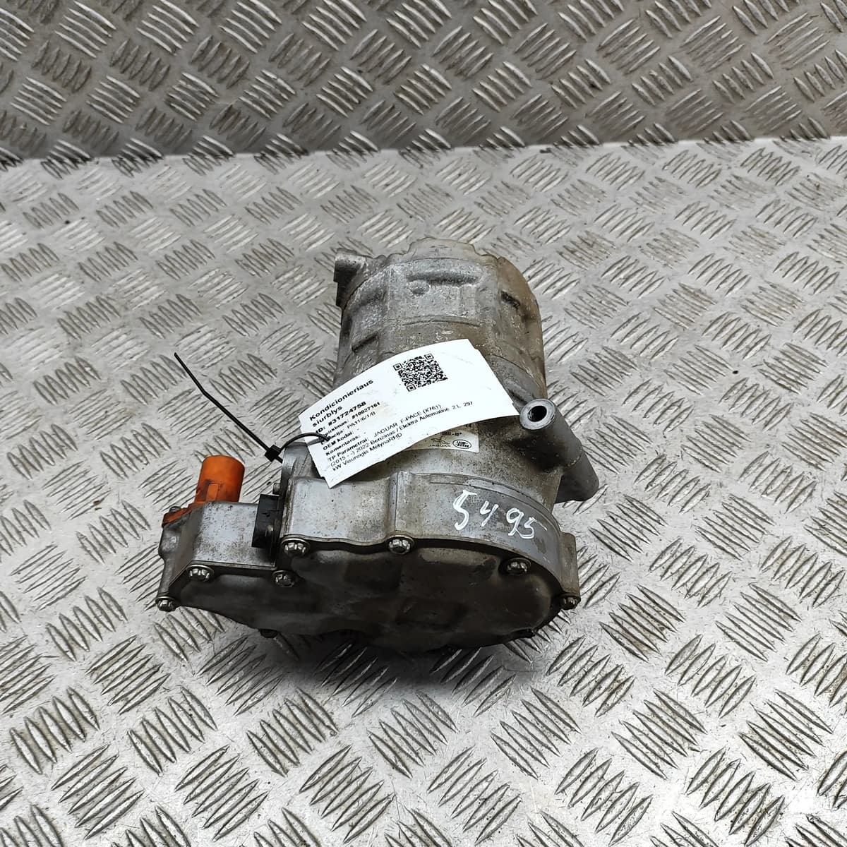 JAGUAR F-PACE X761 Air Condition A/C Pump N8E2-19D662-AB 2.0 Hybrid 297kW 2022