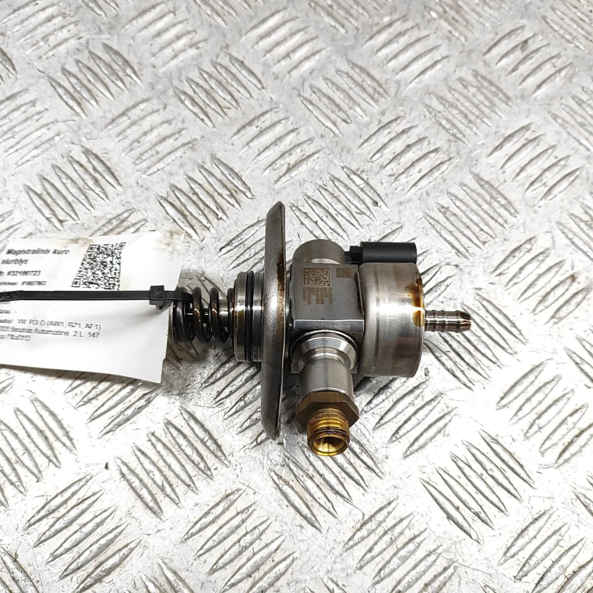 Volkswagen POLO AW1 MK6 Fuel Pump 06G127027L 2.0 Petrol 147kW 2020 32100723