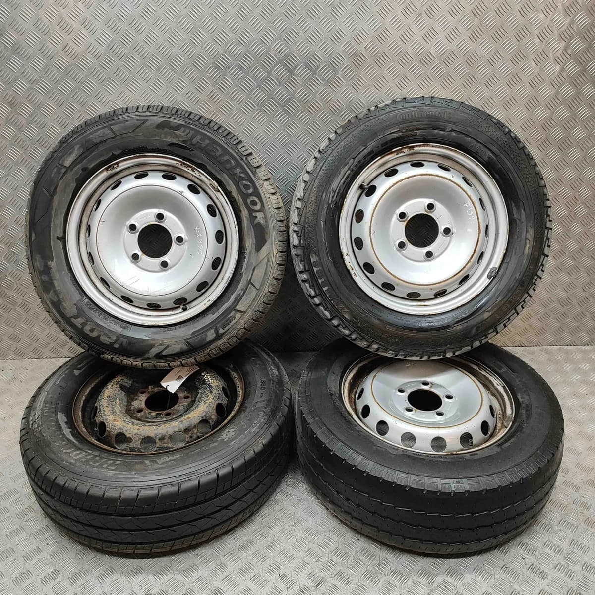 OPEL Vauxhall MOVANO B MK3 Alloy Wheel Set 8200684598 2019 32396833