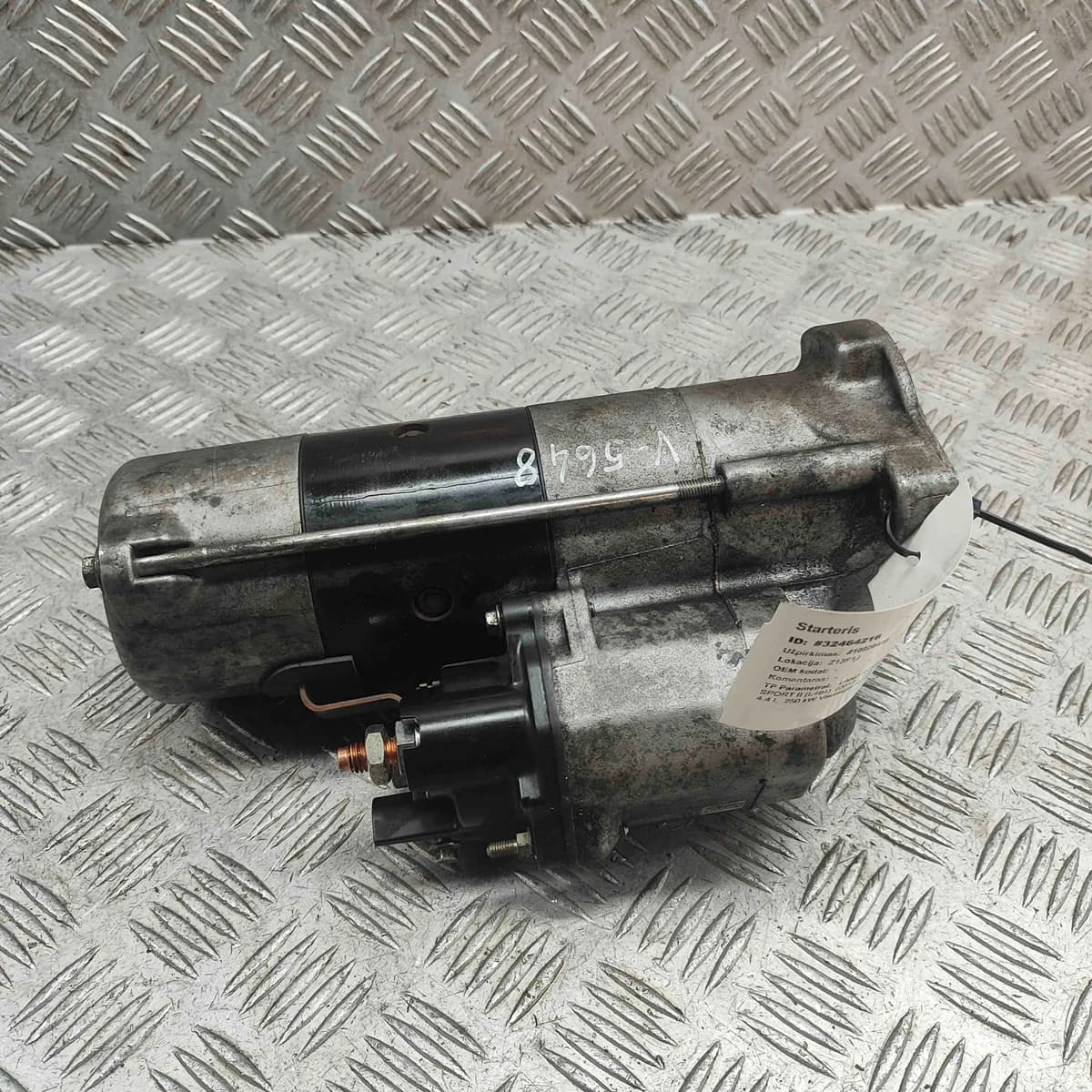 LAND ROVER RANGE ROVER SPORT II L494 Starter Motor 438000-3000 4.4 Diesel 250kW