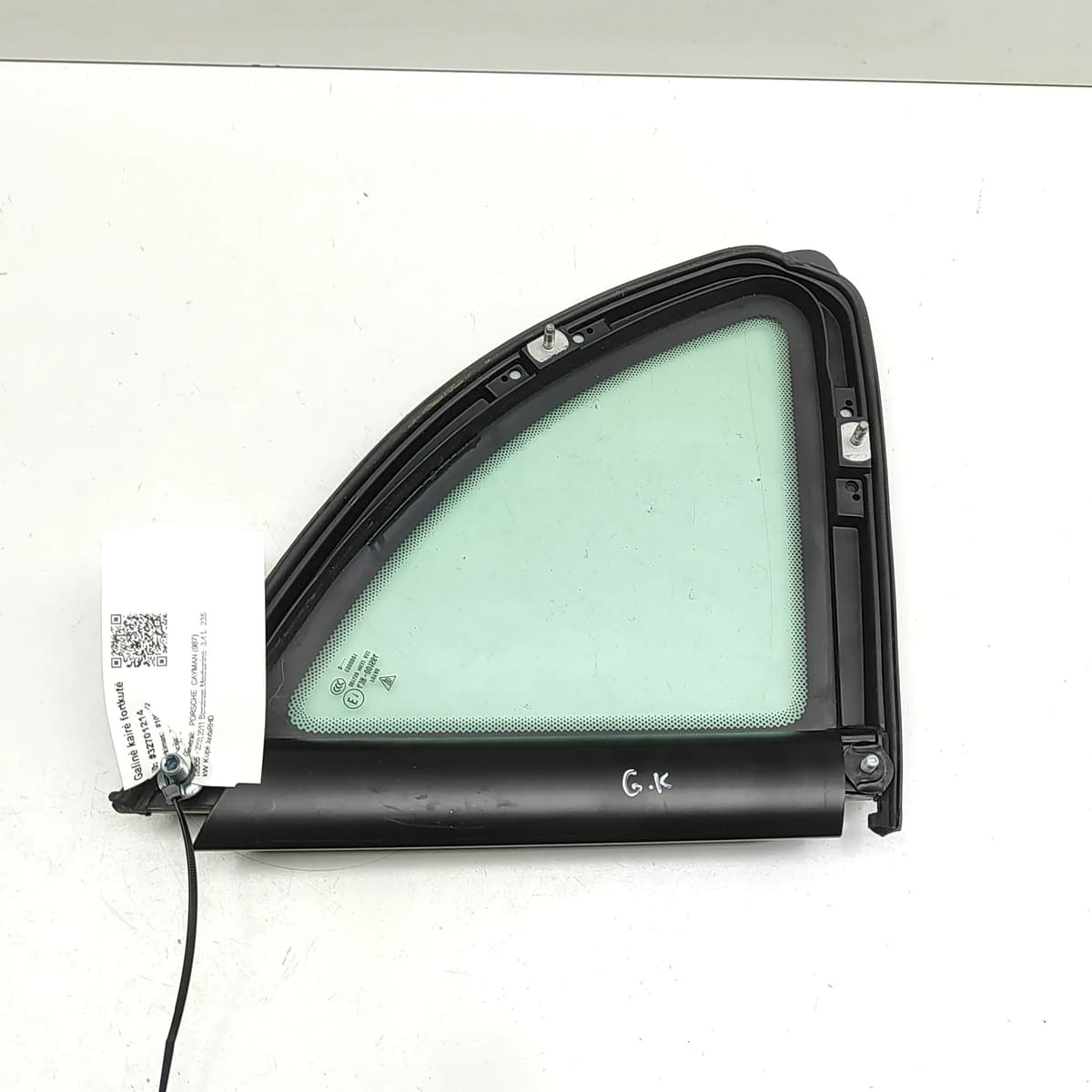 PORSCHE CAYMAN 987 Rear Left Quarter Window AS2 98754311102 2011 32701214