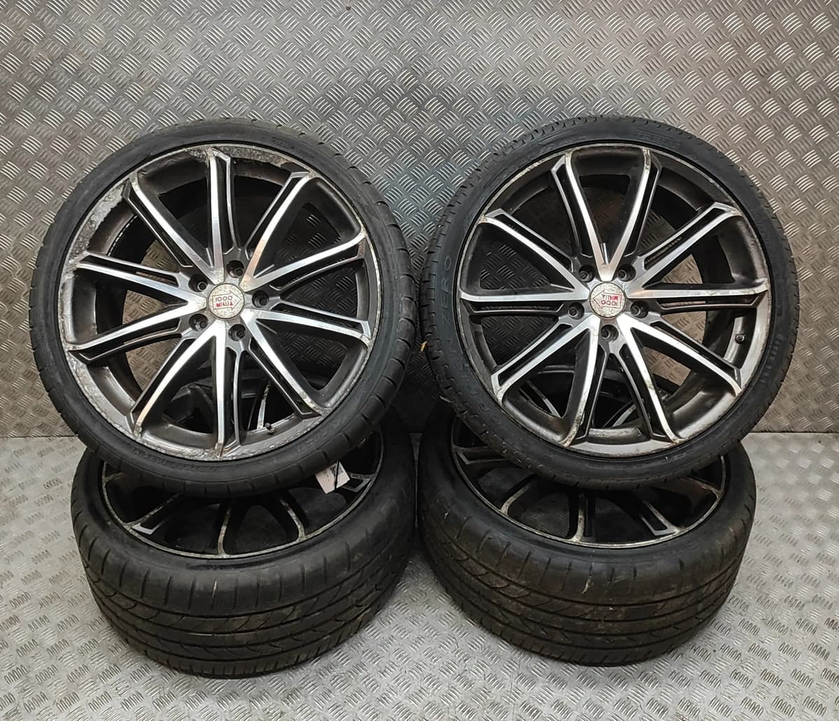 PORSCHE CAYENNE 9PA Alloy Wheel Set MM1007-22 3.2 Petrol 184kw 2004 32789712