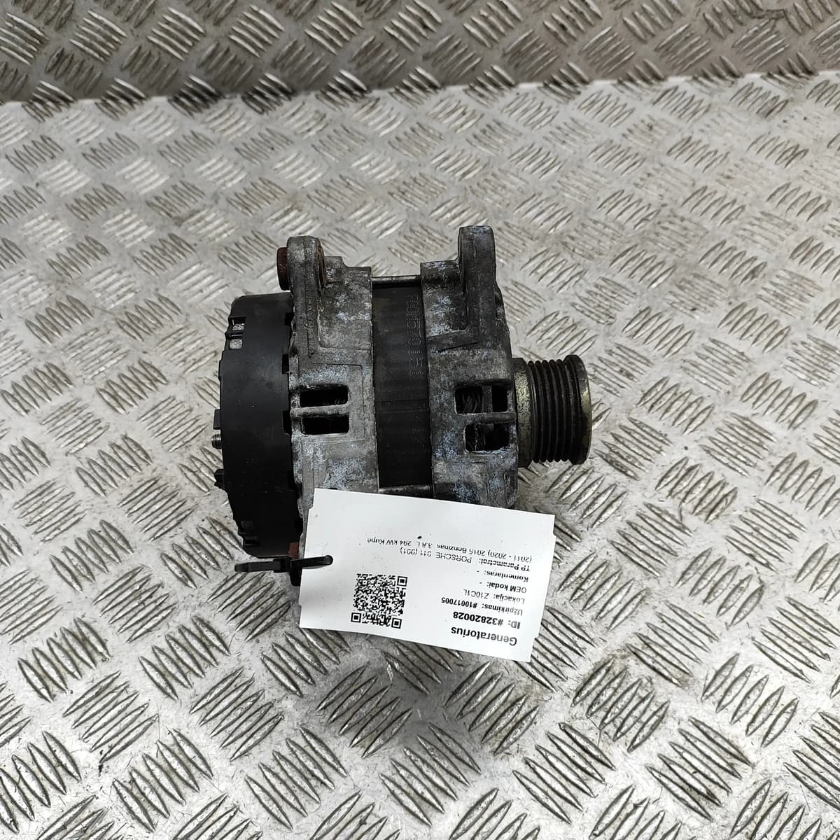 PORSCHE 911 991 Alternator Generator 9A160301801 3.8 Petrol 294kw 2015 32820028