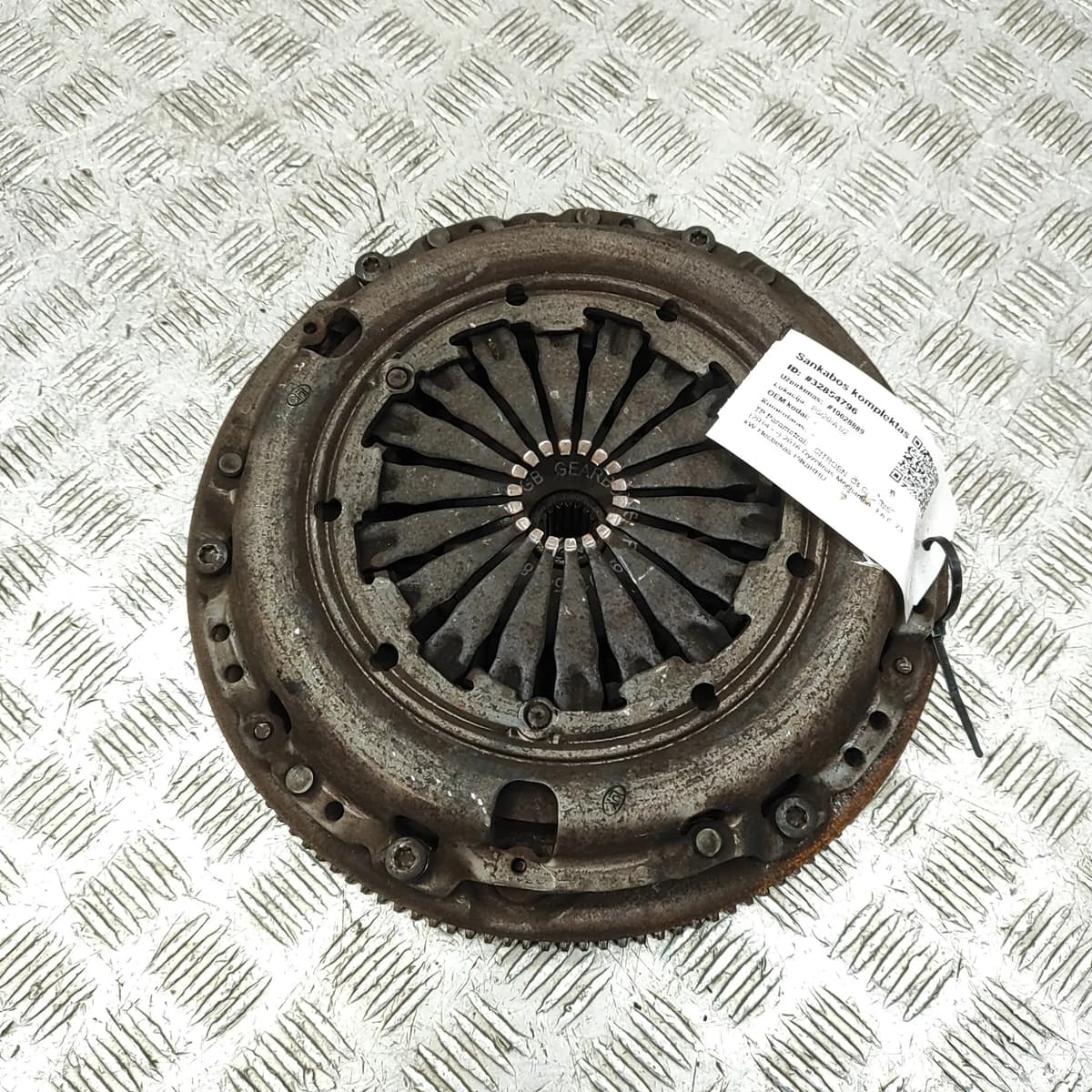 CITROËN C4 CACTUS Clutch Kit 9801354980 1.6 Diesel 73kW 2016 32854796