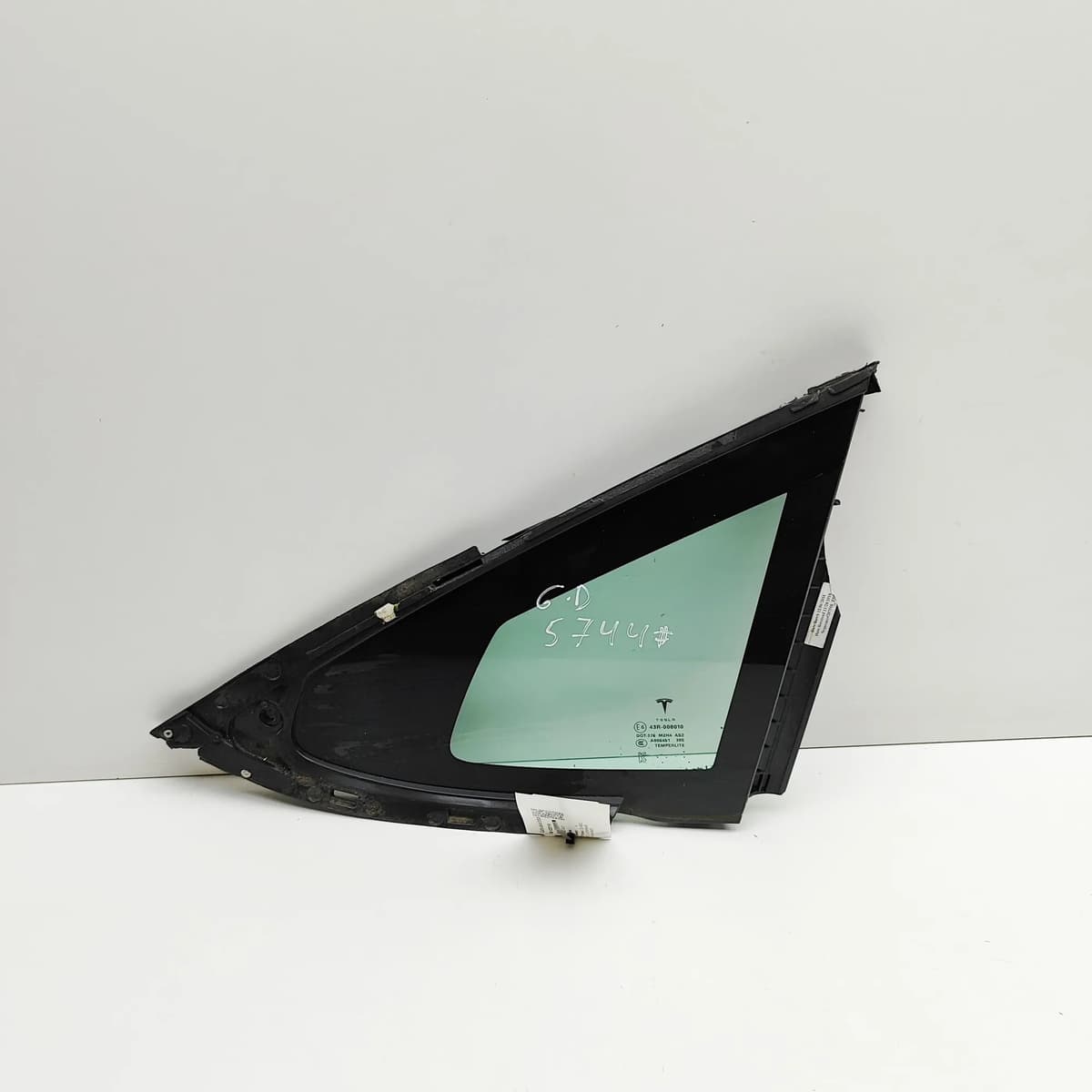 TESLA MODEL S Rear Right Quarter Window 1051821-00-E 568kw 2019 32931140