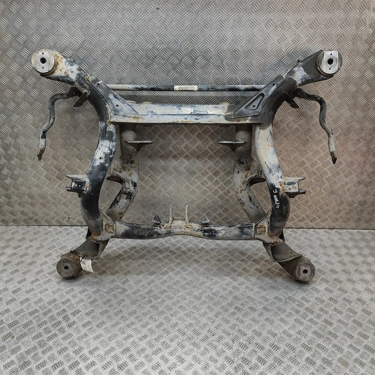PORSCHE CAYENNE 9PA Rear Subframe 95533103100 4.8 Petrol 373kW 2008 32949160