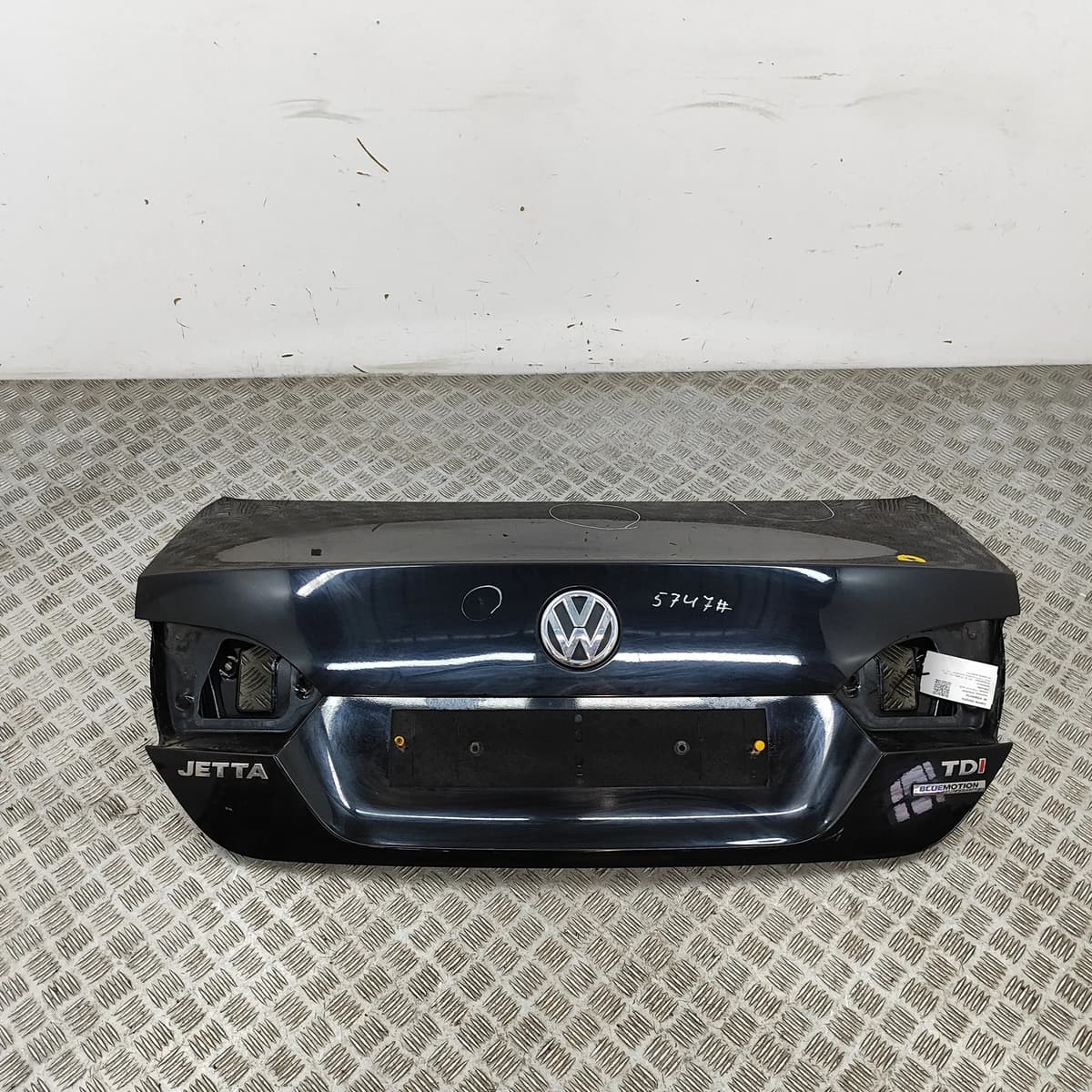 VW JETTA MK6 162, 163 Tailgate Bootlid 5C6827025A 1.6 Diesel 77kw 2012 33035732