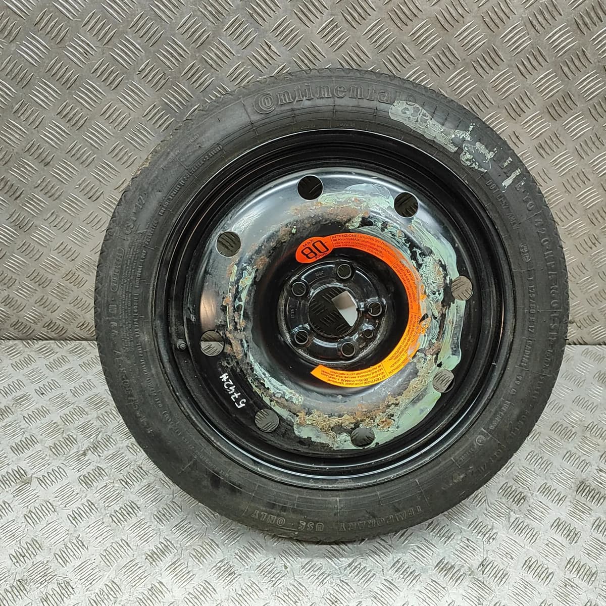 ALFA ROMEO GIULIETTA 940 Spare Wheel Space Saver 50556511 2016 33037277