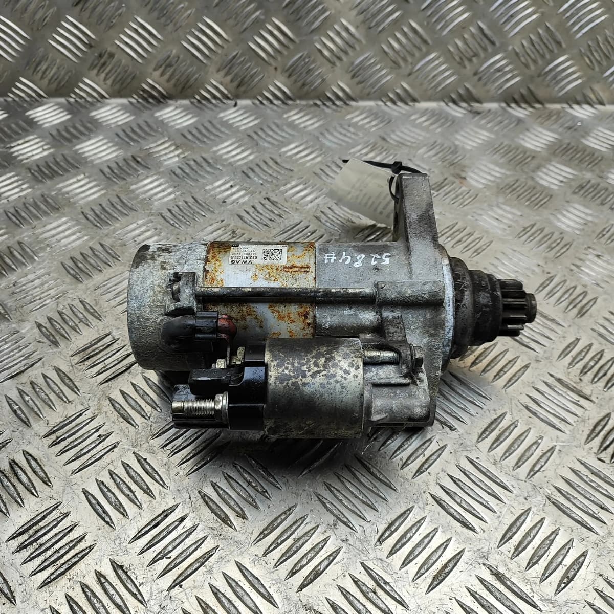 VW TRANSPORTER MK6 T6 Starter Motor 02Z911024B 2.0TDI 81KW 33046462