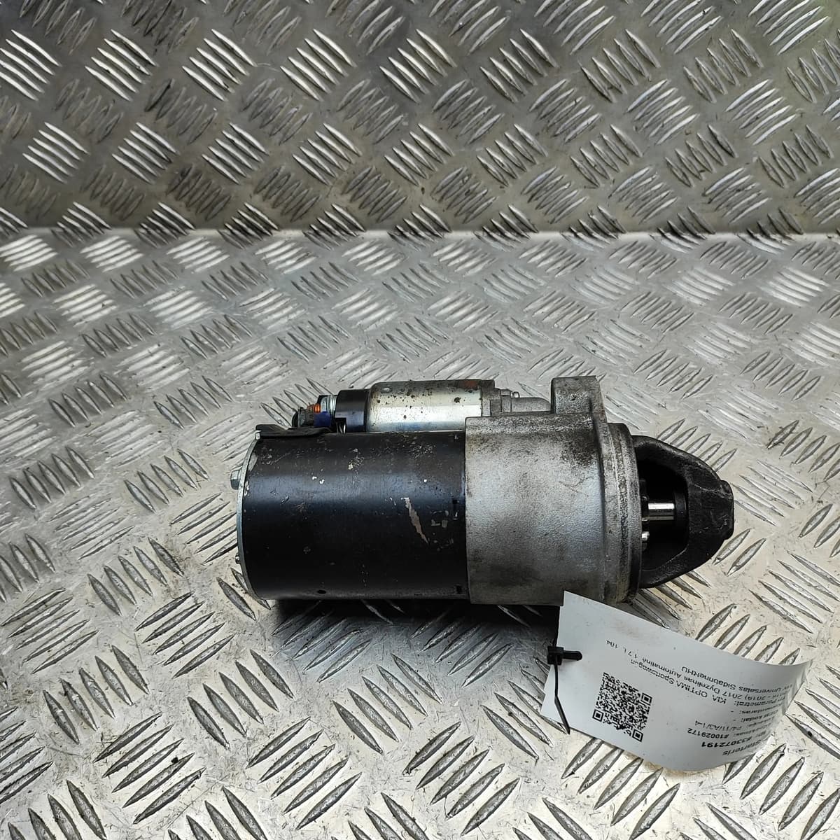 KIA OPTIMA Sportswagon Starter Motor LRS03973 1.7 Diesel 104kw 2017 33072191