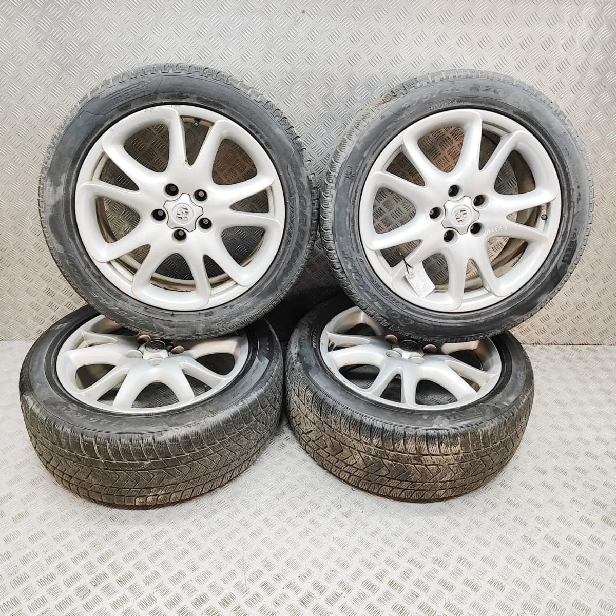 PORSCHE CAYENNE 92A Alloy Wheel Set 7L5601025E 3.0 Hybrid 245kW 2013 33098736