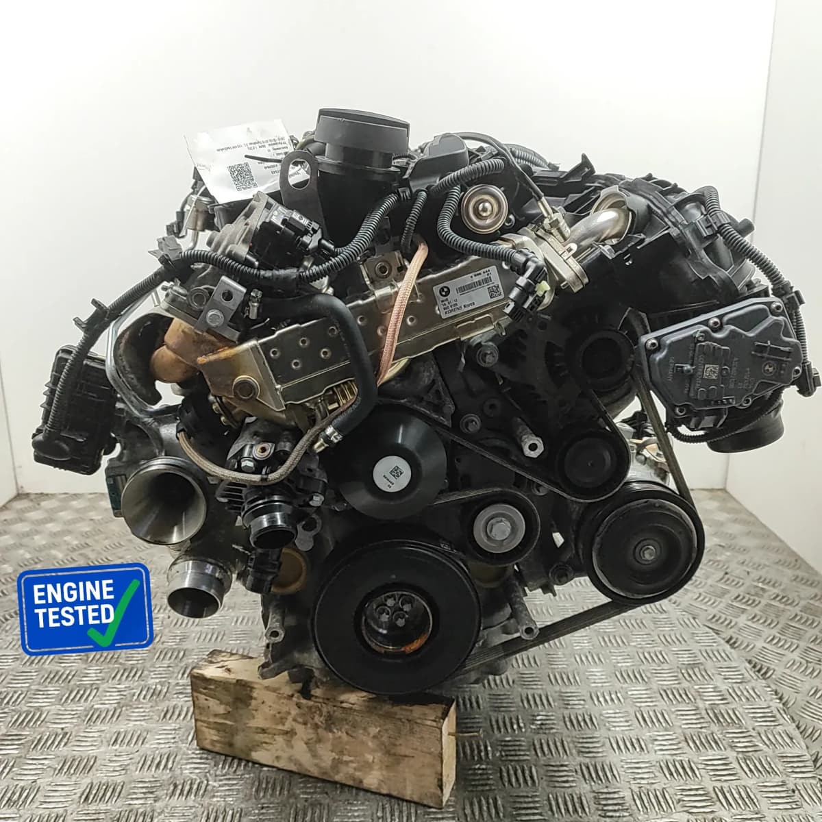 BMW 1 F20 Engine Motor B47D20A 2.0 Diesel 110kw 2016 33061549