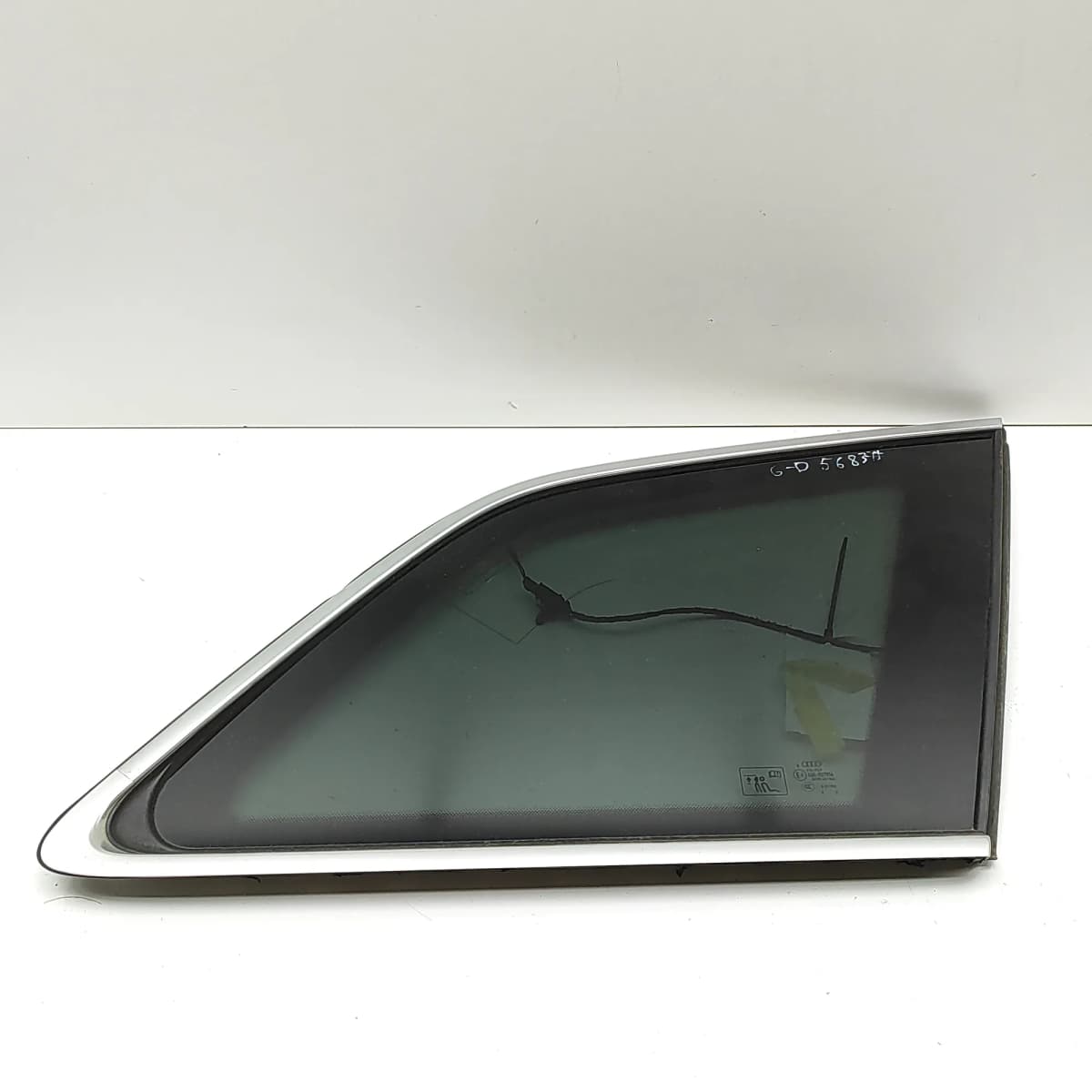 AUDI Q7 4M Rear Right Quarter Window 4M0845298AE 3.0 Diesel 210kw 2019 33092705