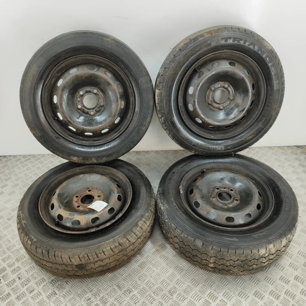 OPEL VIVARO Furgon Steel Wheel Set 93866151 1.6 Diesel 85kw 2018 33107880