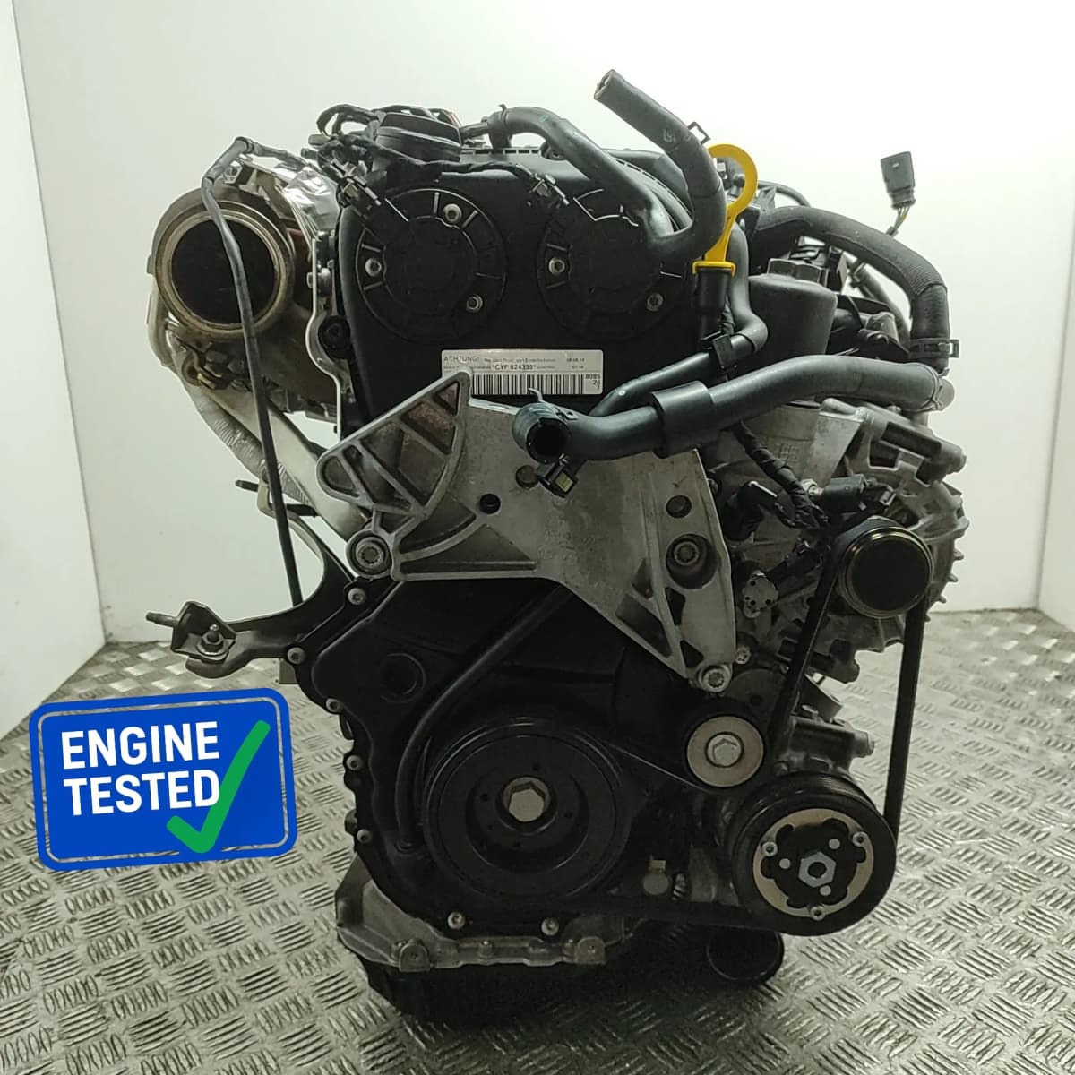VW GOLF MK7 5G1, BQ1, BE1, BE2 Engine Motor CYFB 2.0 Petrol 215kw 2017 33141150