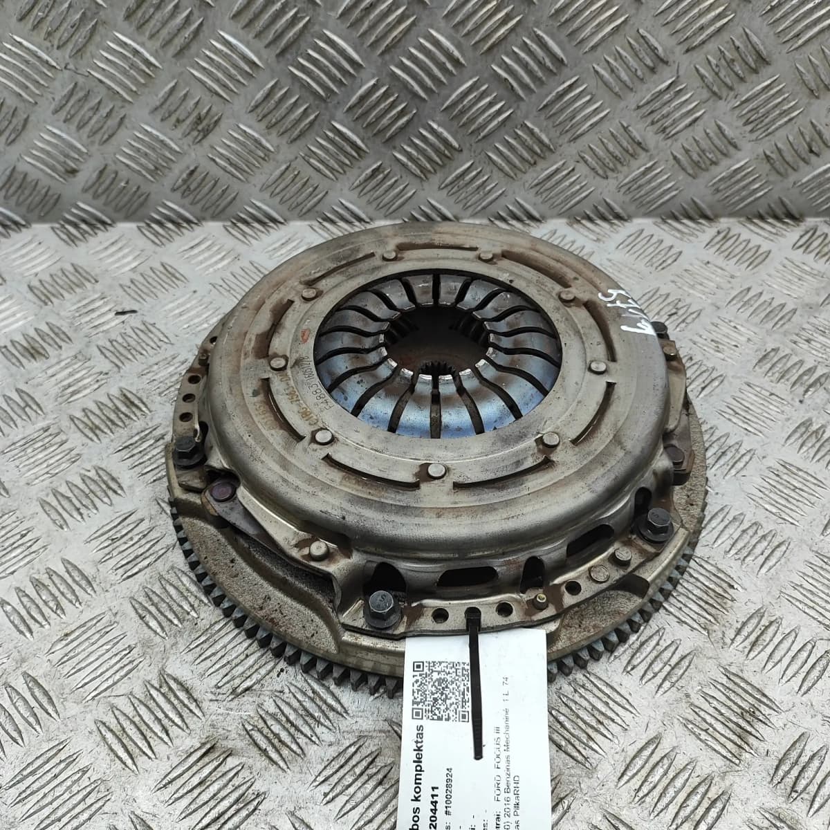 FORD FOCUS MK3 C346 Clutch Kit C1BG-7563-DA 1.0 Petrol 74kW 2016 33204411