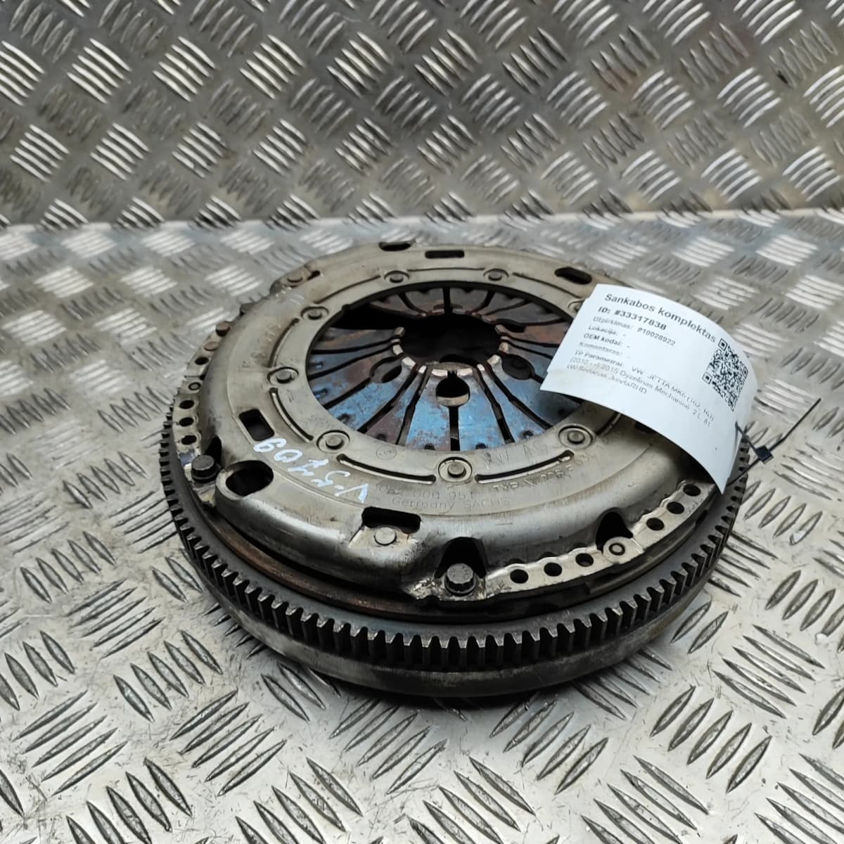 VW JETTA MK6 162, 163 Clutch Kit 03L141025K 2.0 Diesel 81kw 2015 33317838