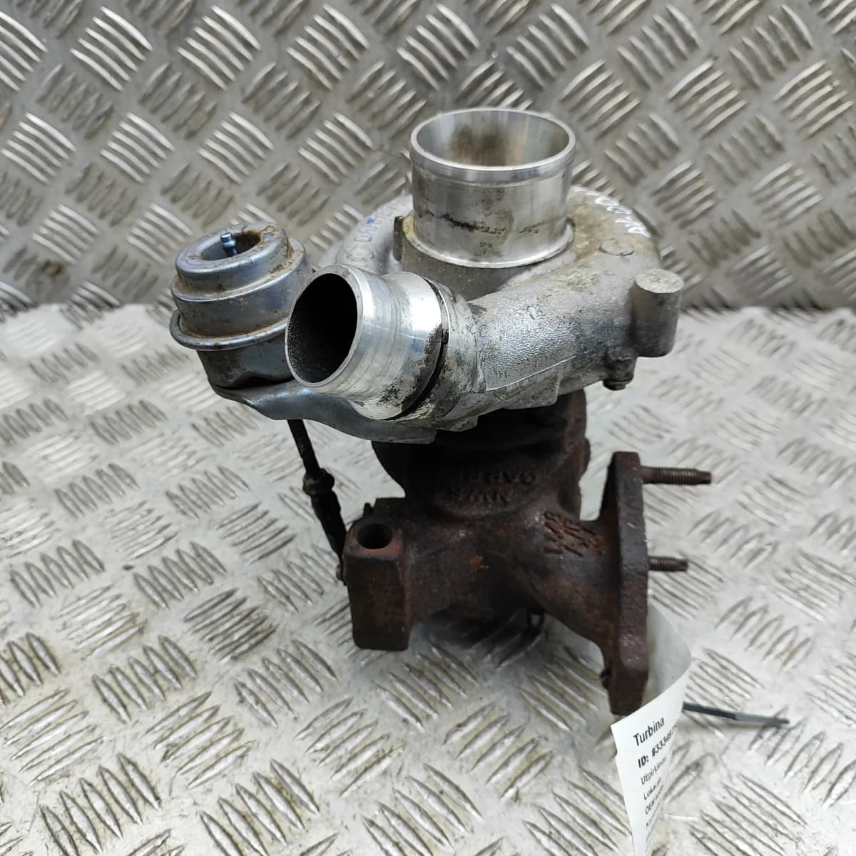 OPEL VIVARO Combi J7 Turbocharger 93161717 2.0 Diesel 66kw 2008 33349756