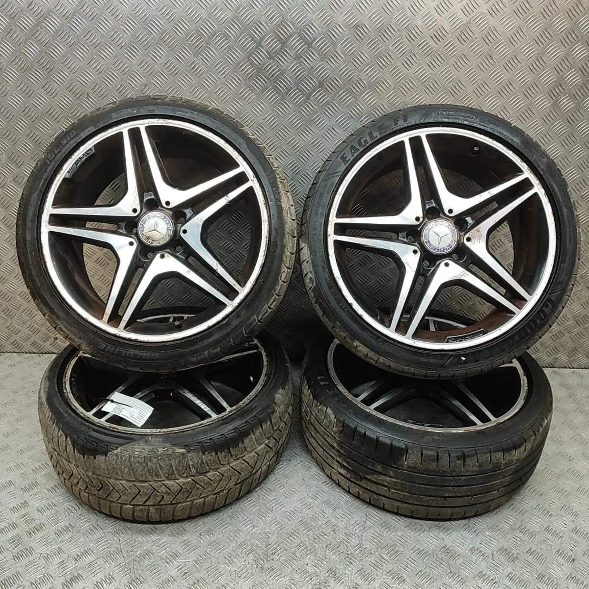 MERCEDES-BENZ CLA Coupe C117 Alloy Wheel Set A1764010302 1.6 Petrol 33478621
