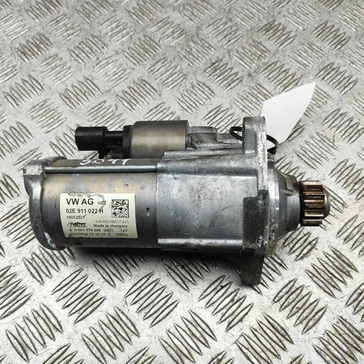 SEAT ATECA KH7 Starter Motor 02E911022H 1.5 Petrol 110kw 2019 33520875