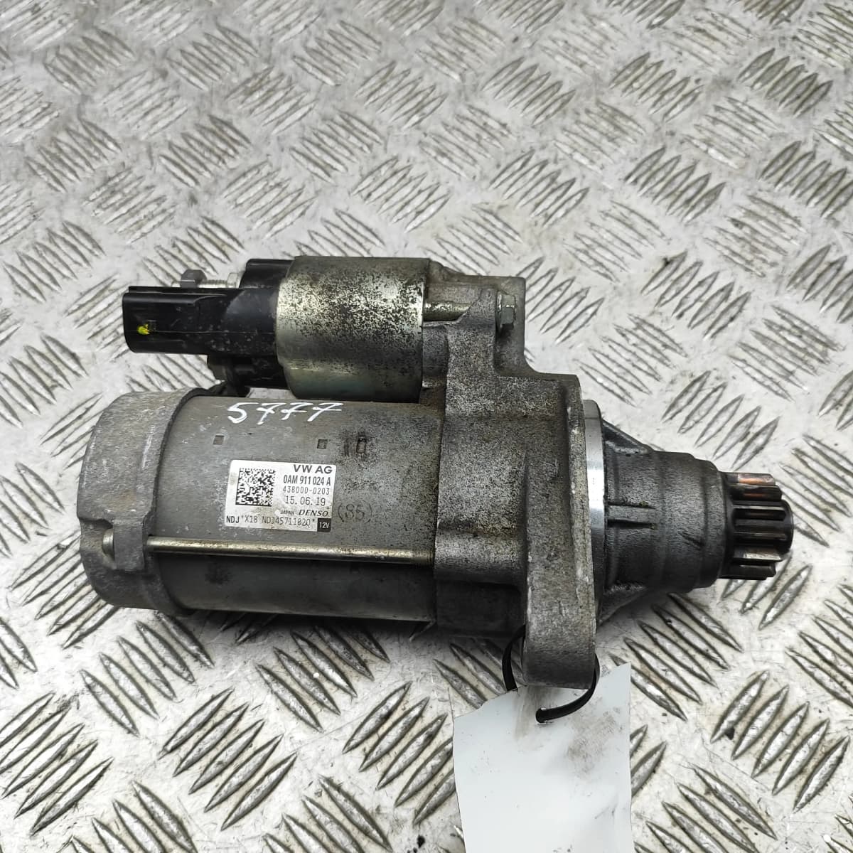 SKODA KODIAQ NS7 Starter Motor 0AM911024A 1.5 Petrol 110kw 2021 33520983
