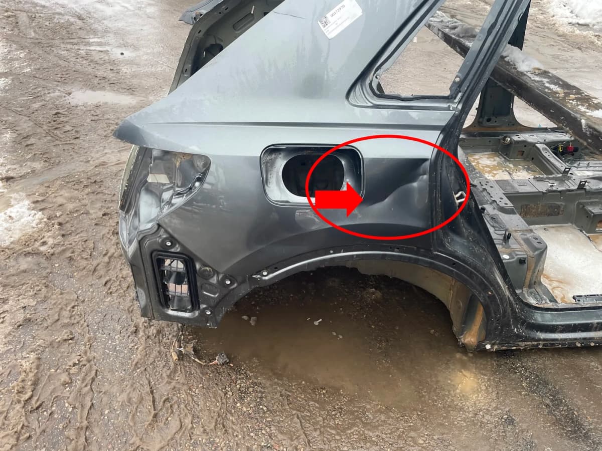 AUDI Q3 F3 MK2 Rear Right Quarter Panel 1.9 Diesel 110kW 2024 33593741