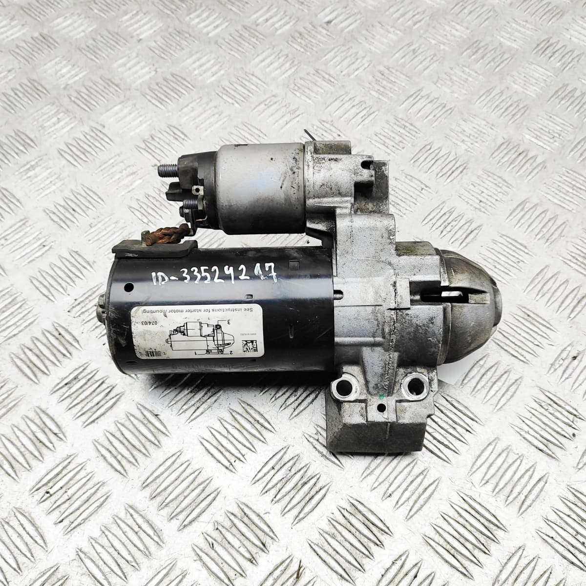 BMW 5 Touring F11 Starter Motor 8570383 2.0 Diesel 155kW 2013 33598293